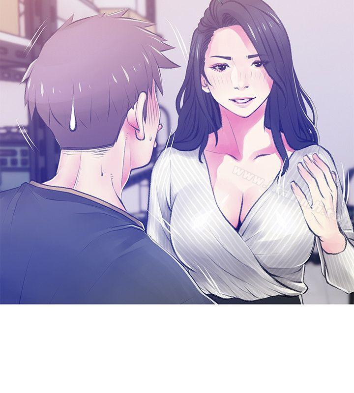 《阿姨的秘密情事》漫画 第46話-不當外甥，而是阿姨的男人