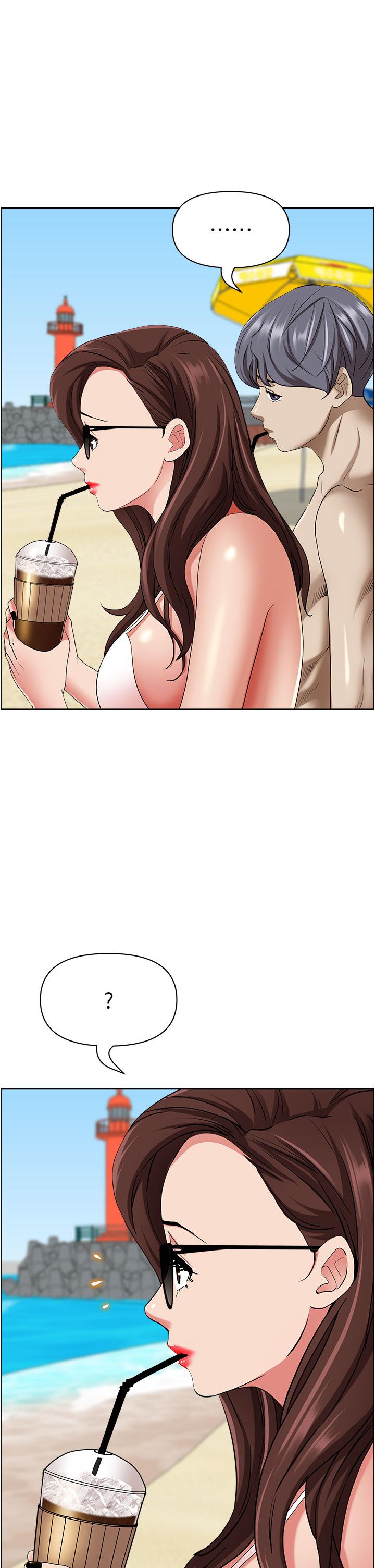 《霸佔人妻》漫画 第87話-阿姨，我幫妳擦防曬
