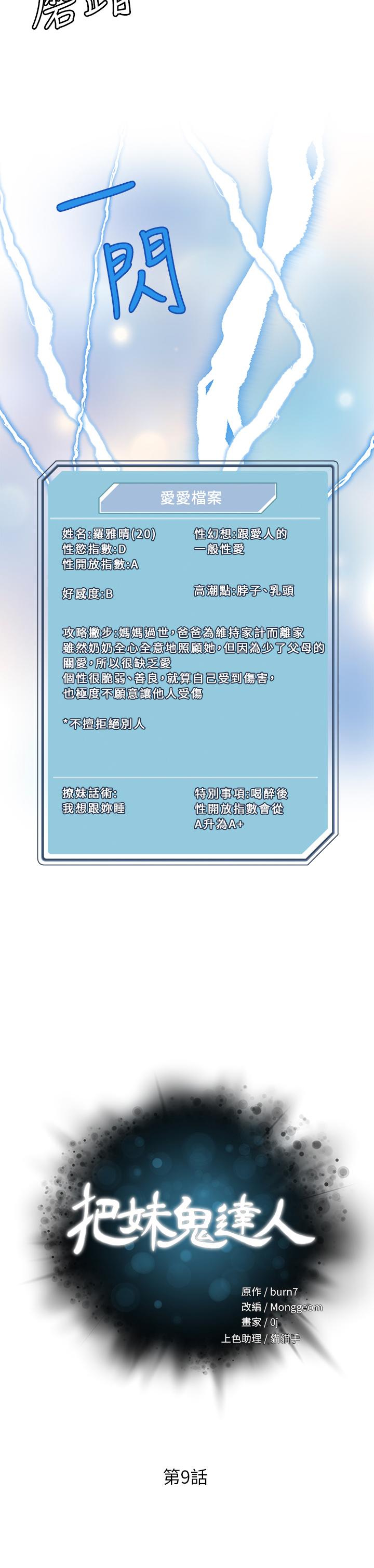 《把妹鬼達人》漫画 第9話-美胸當前，怎能不舔