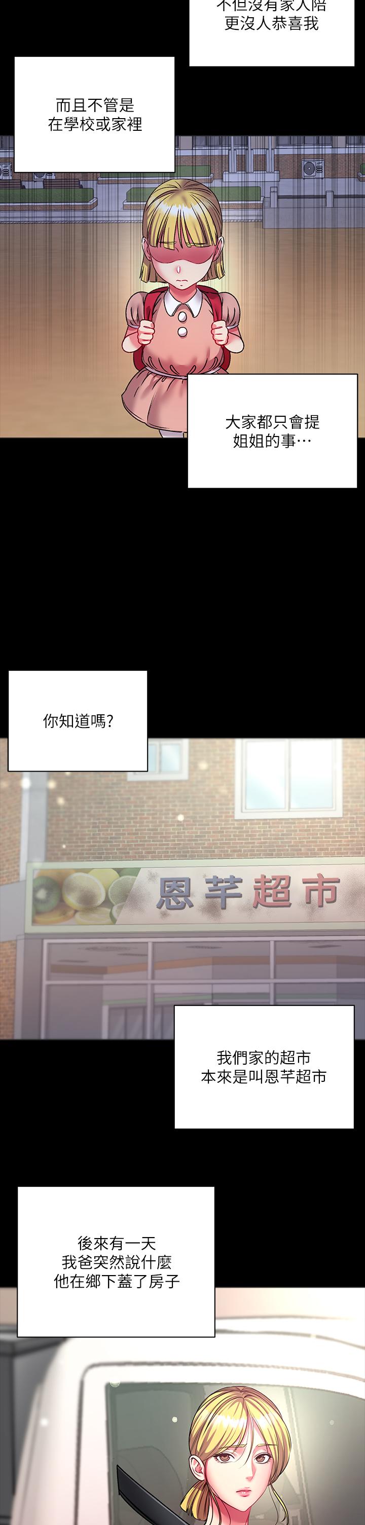 《超市的漂亮姐姐》漫画 第80話-我跟林恩惠誰讓你更爽