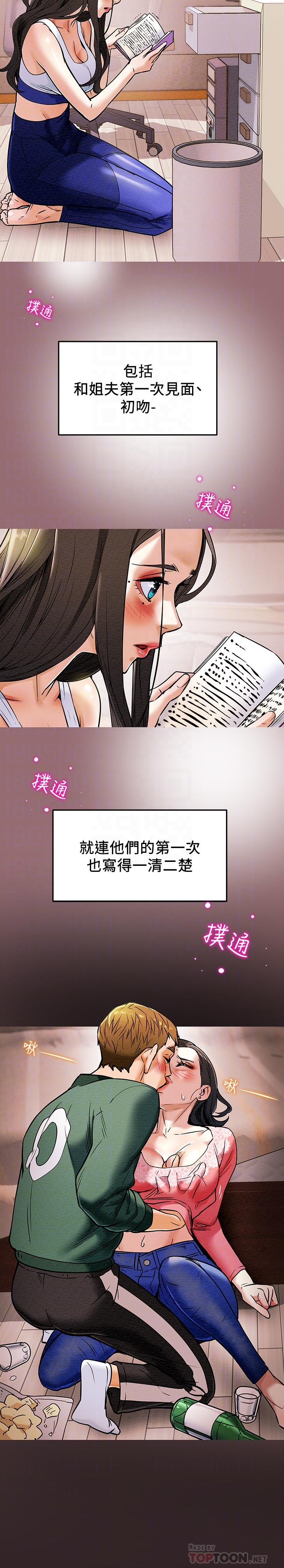 《純情女攻略計劃》漫画 第6話-聽著姐姐呻吟聲濕了