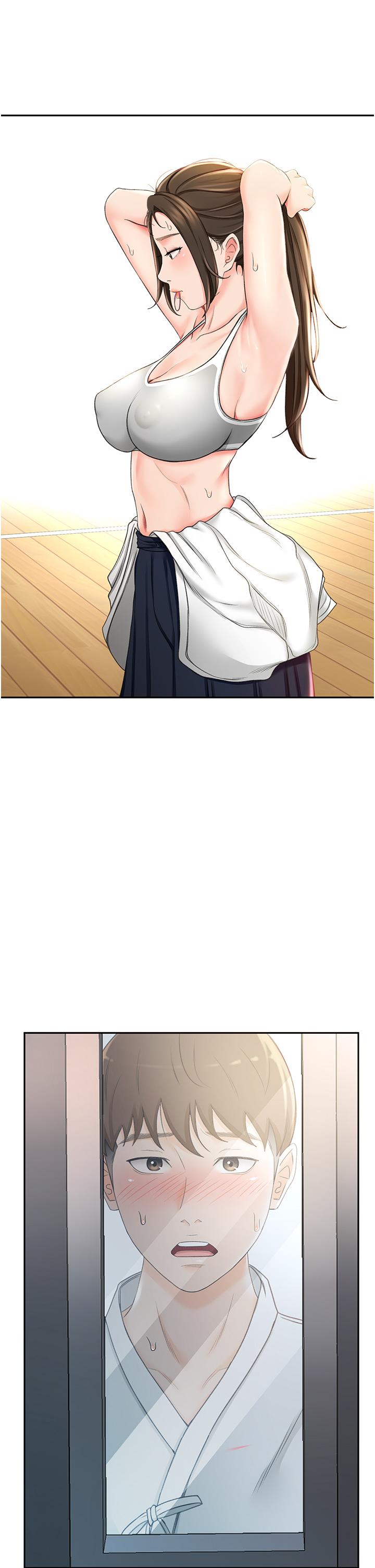 《劍道學姊》漫画 第4話-香汗淋漓的胴體