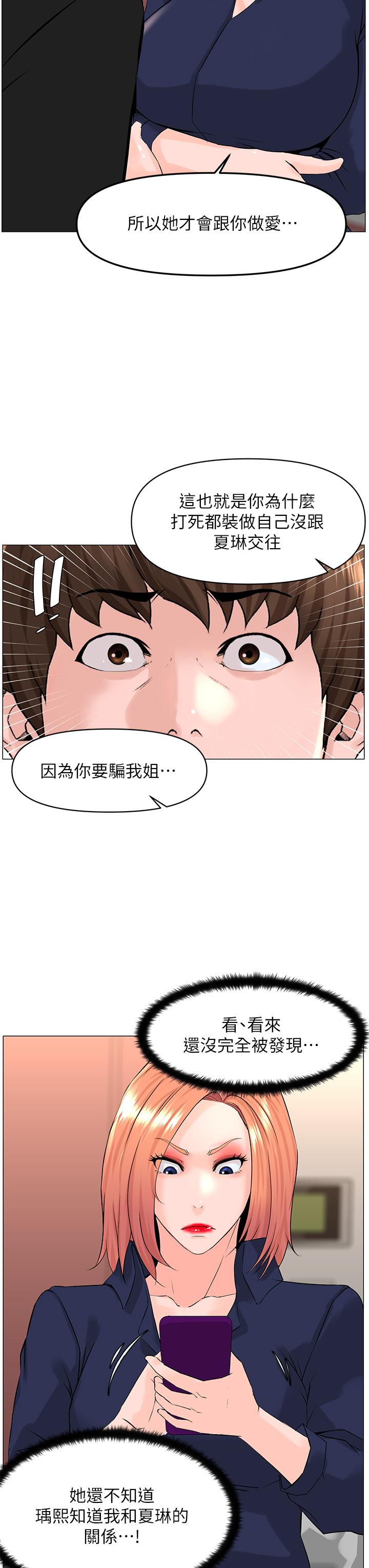《樓上的網美》漫画 第59話-吃母女井爽嗎