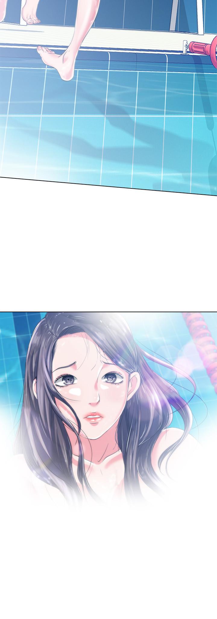 《滿溢游泳池》漫画 第1話-我把初戀的泳衣撕破了