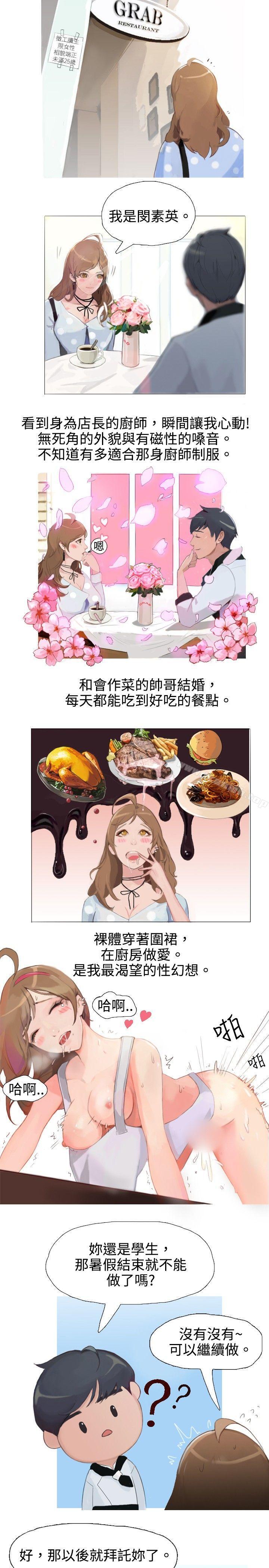 《秘密Story(完結)》漫画 與型男主廚的花癡故事(上)