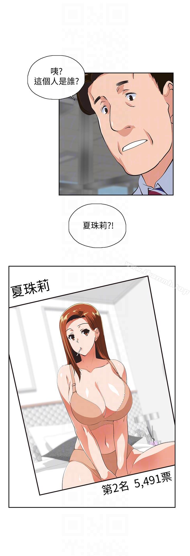 《女上男下》漫画 第54話-展露好勝心的卡梅拉