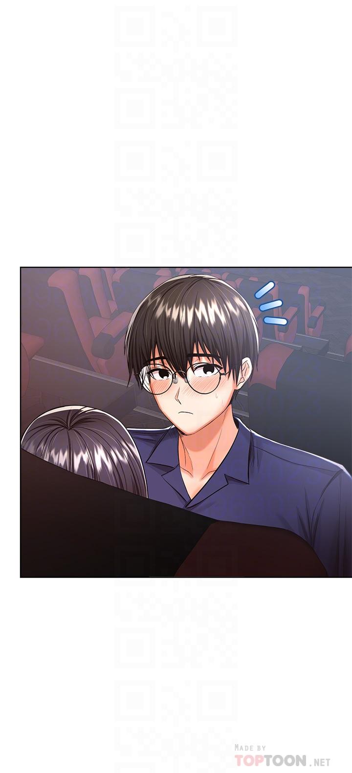 《乾爹，請多指教》漫画 第9話-在電影院的中出