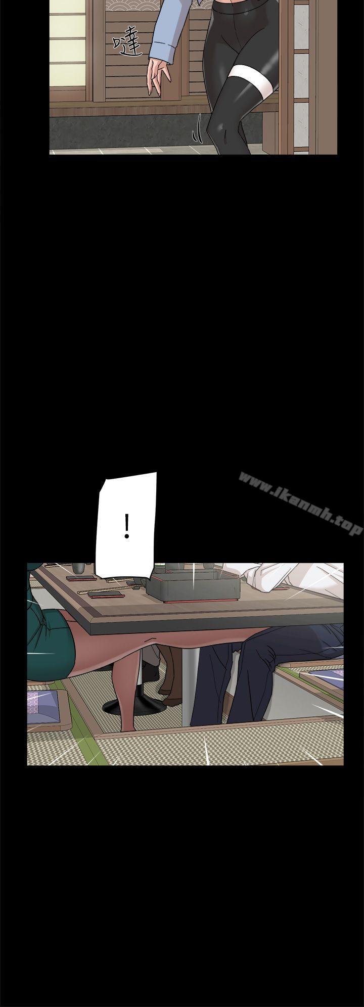 《她的高跟鞋(无删减)》漫画 第65話-餐桌下的誘惑
