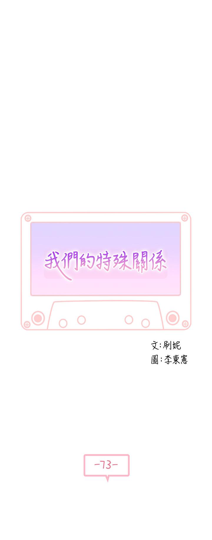《我們的特殊關係》漫画 第73話-純欣透出玻璃窗的裸體身影