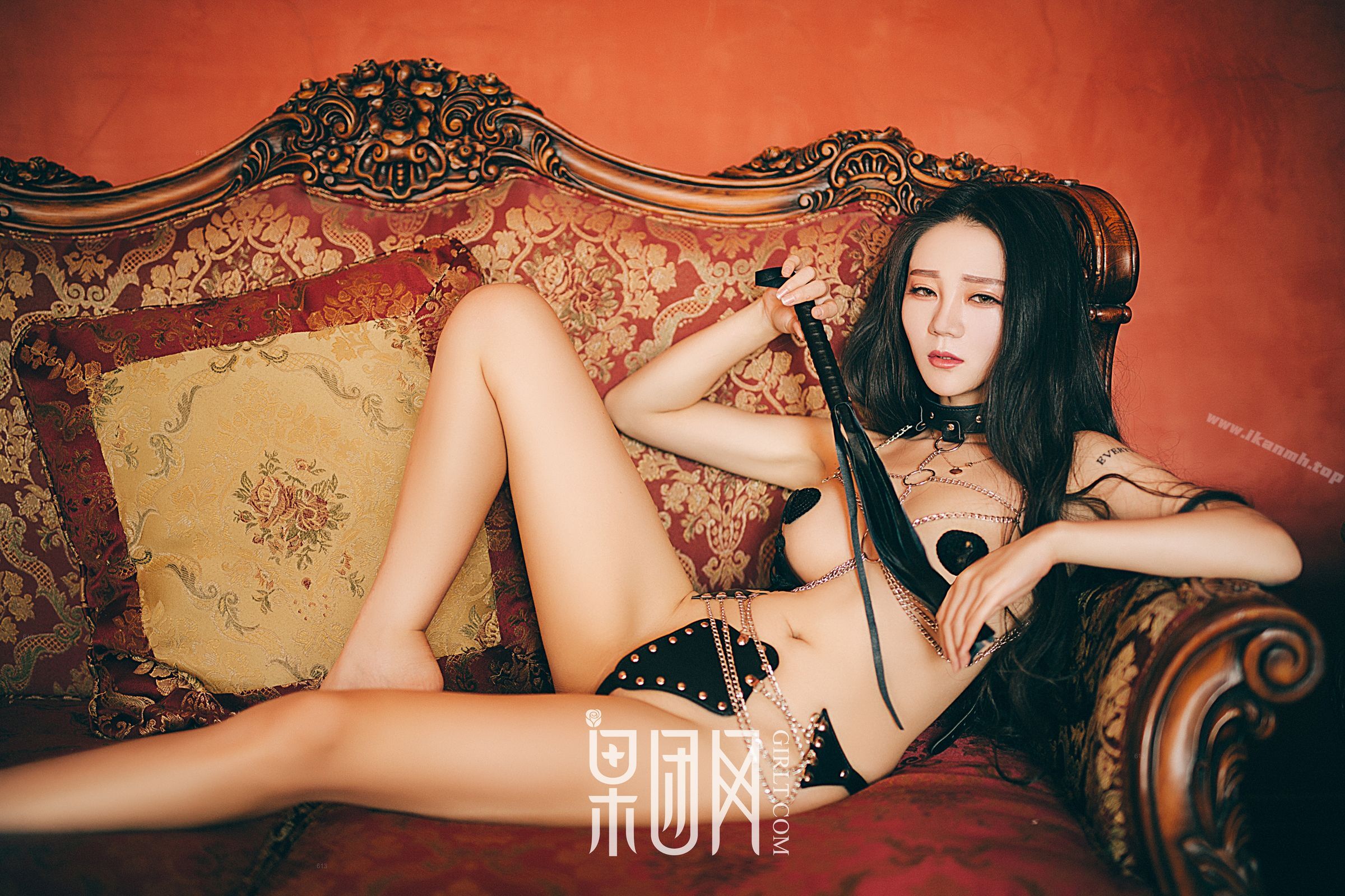 《性感写真（真人集）》漫画 巨乳女神妲己_Toxic火辣性感性诱惑，性感宫廷暴露装让人神魂颠倒！