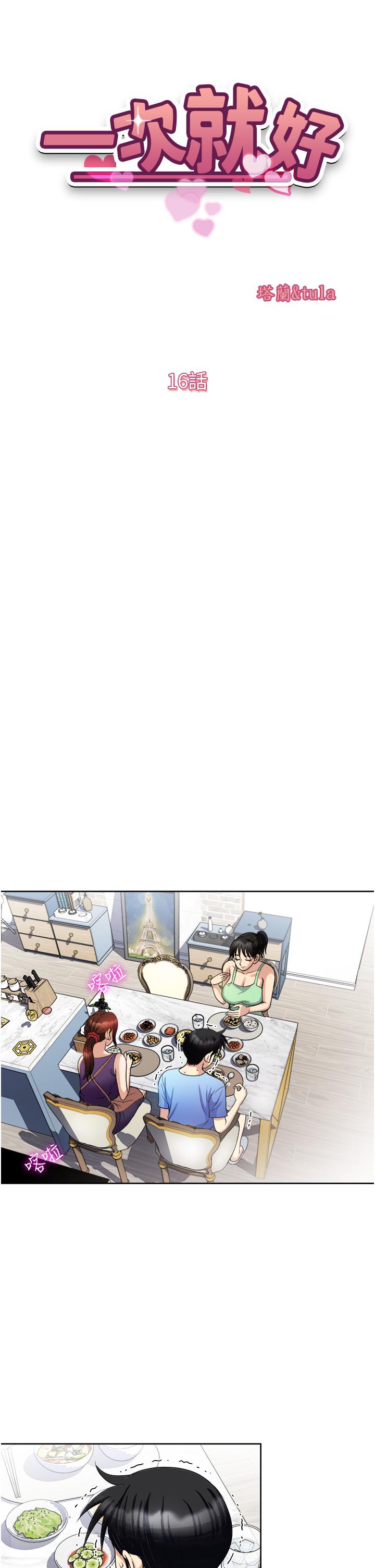 《一次就好》漫画 第16話-用腳讓姐夫舒服
