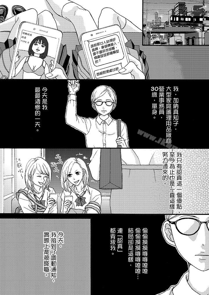 《一旦保險套被上司咬住，兩人距離0.01mm》漫画 第1話