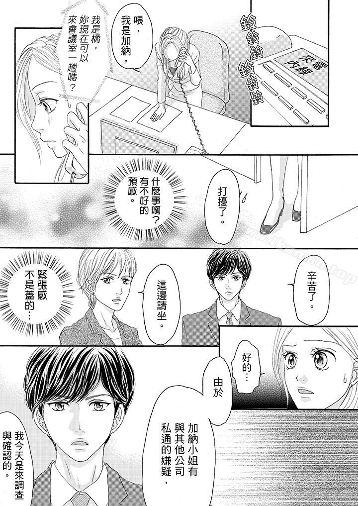 《一旦保險套被上司咬住，兩人距離0.01mm》漫画 第19話