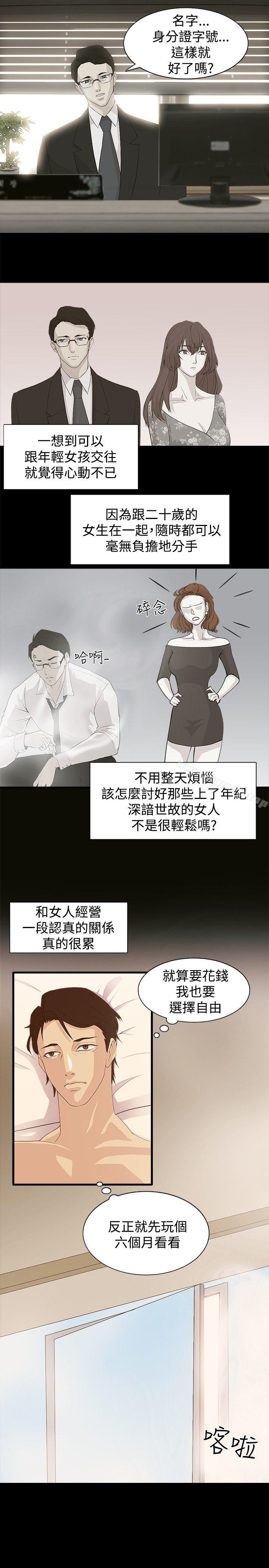 《贊助者》漫画 第1話