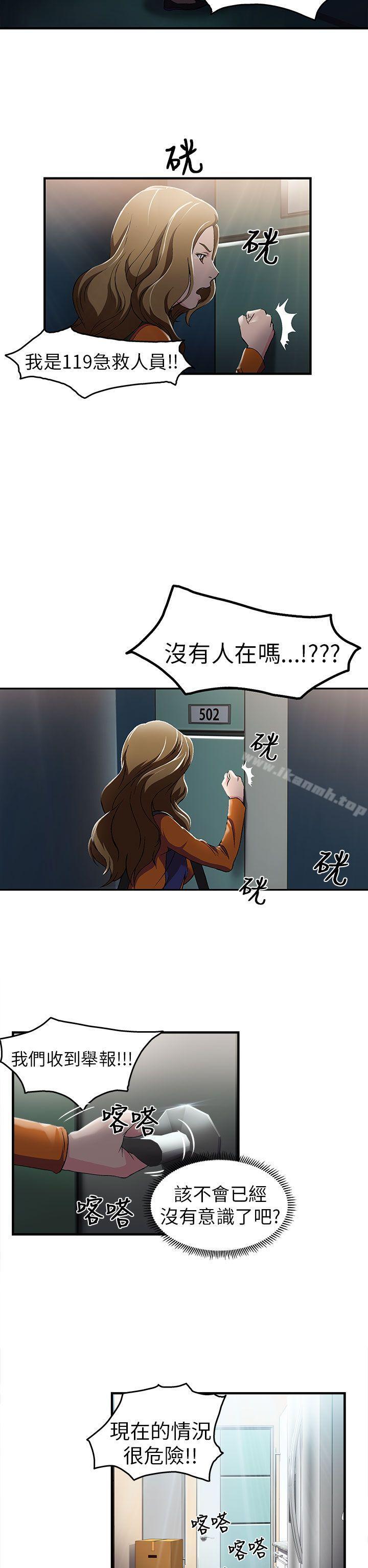 《制服的誘惑》漫画 消防員(2)