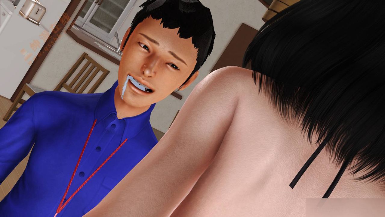 《[3D]暴露老媽之程老師篇》漫画 第03話