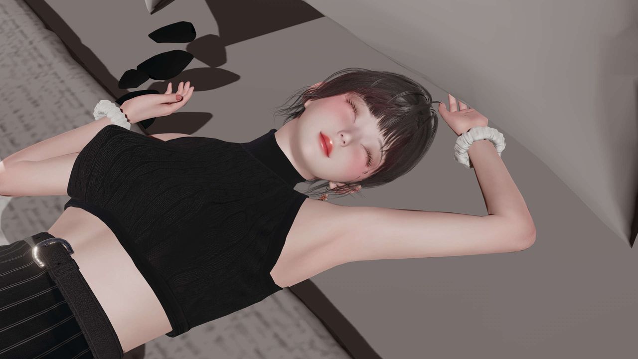 《[3D]暴露女友小月》漫画 第17話