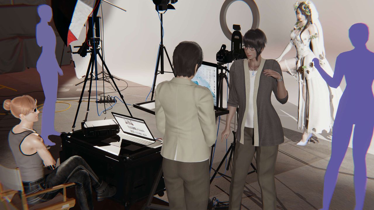 《[3D]暴露女友小月》漫画 第19話