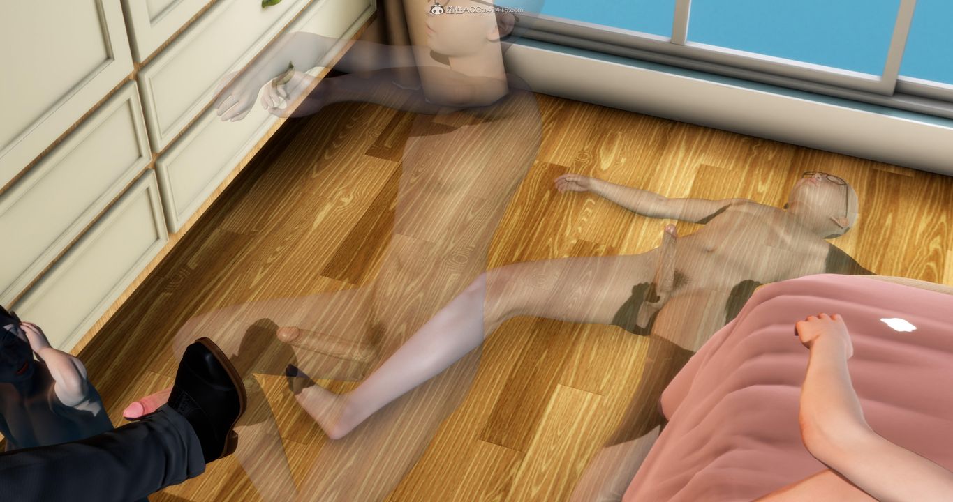 《[3D]媽媽和女友是仇敵的性奴》漫画 第08章【第1話】