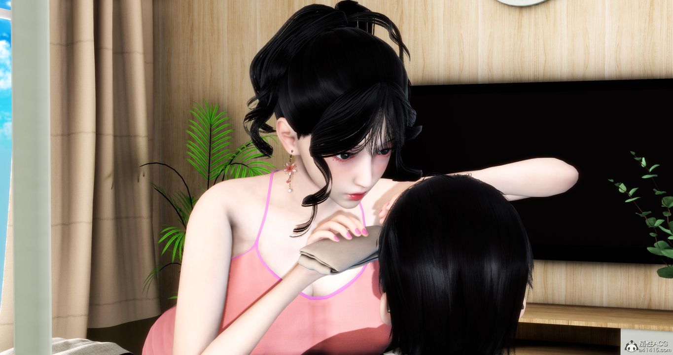 《[3D]媽媽和女友是仇敵的性奴》漫画 第08章【第1話】