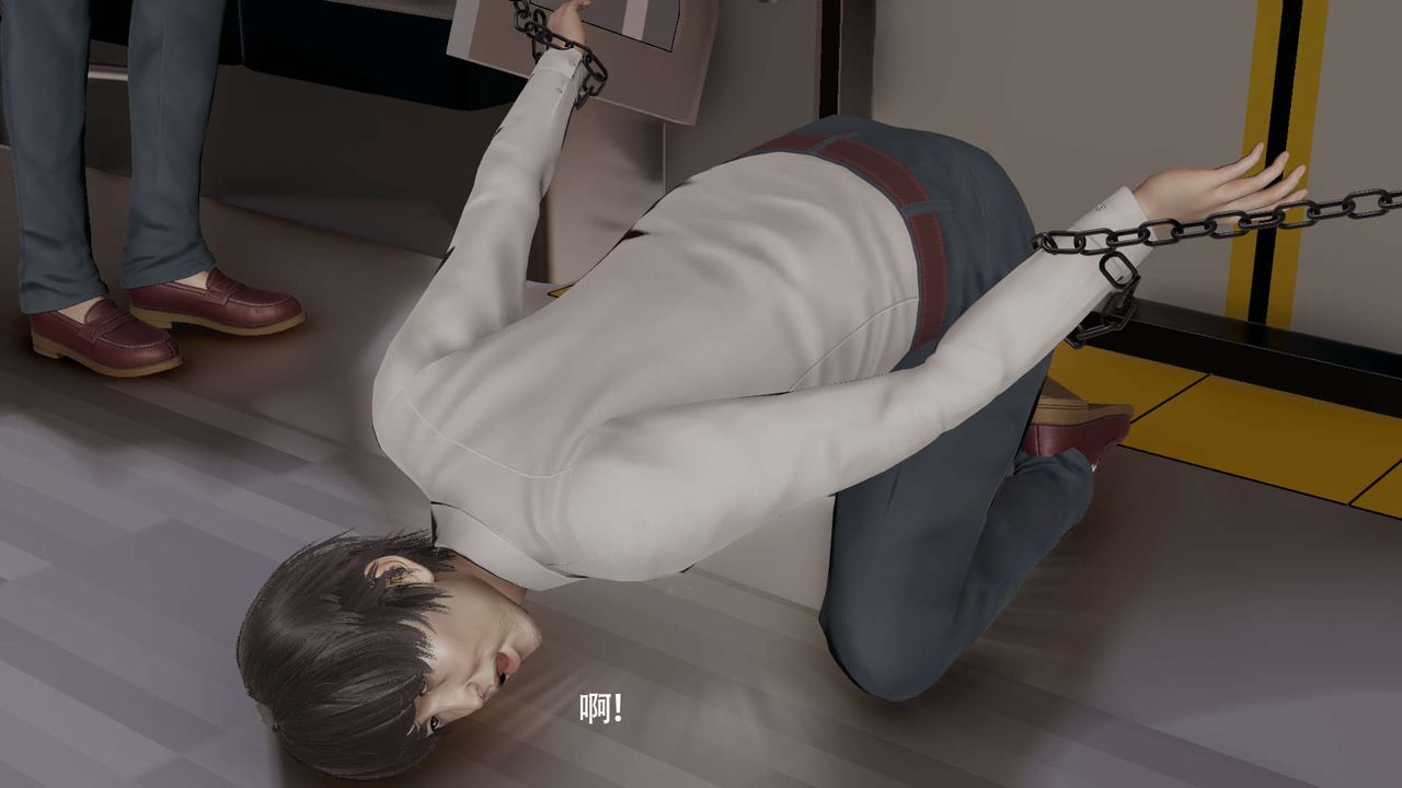 《[3D]魔導世界》漫画 番外-电车淫狼上篇[无码版]