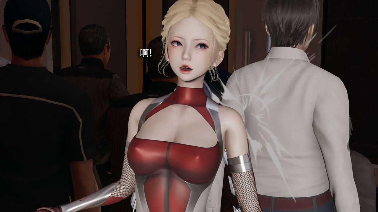 《[3D]魔導世界》漫画 番外-电车淫狼上篇[无码版]