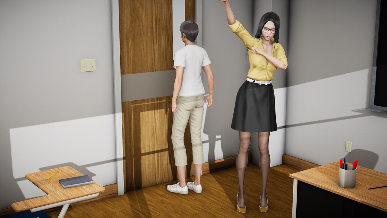 《[3D]絲襪愛好者短篇1》漫画 23-敏婷与刘帅的故事完结篇2