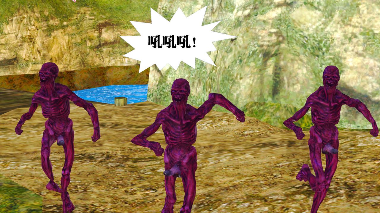 《[3D]禦女伏魔戰記》漫画 支线1-楚梦瑶支线故事01