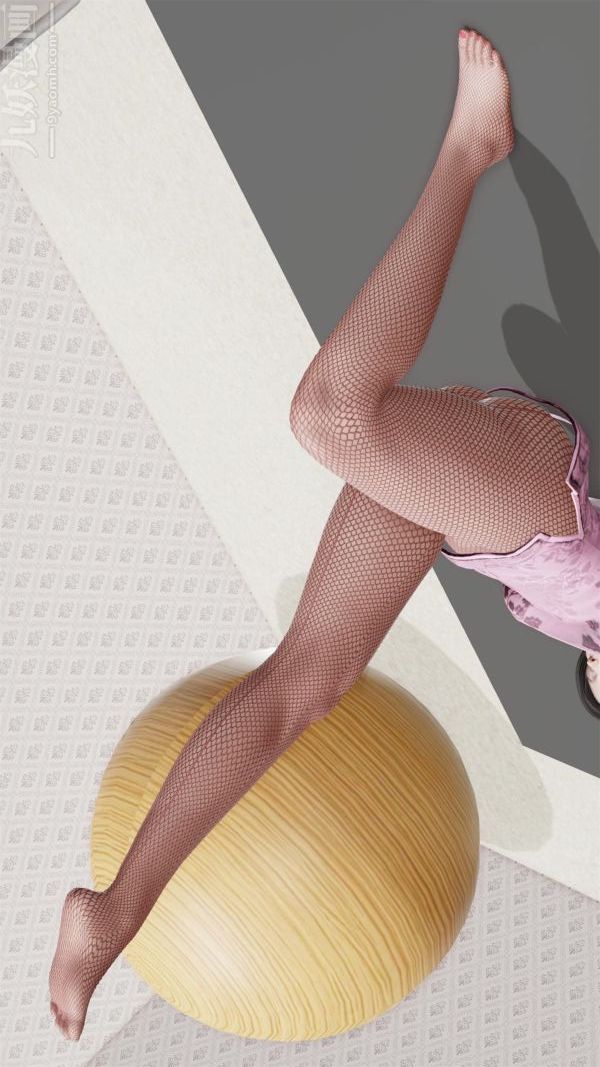 《[3D]做韵律操的妈妈》漫画 第06話