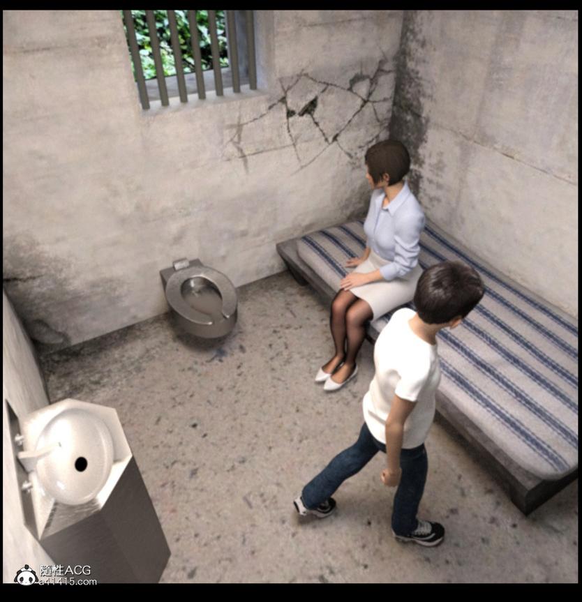 《[3D]绑架王阿姨 表姐往事[黑丝]》漫画 绑架王阿姨_3