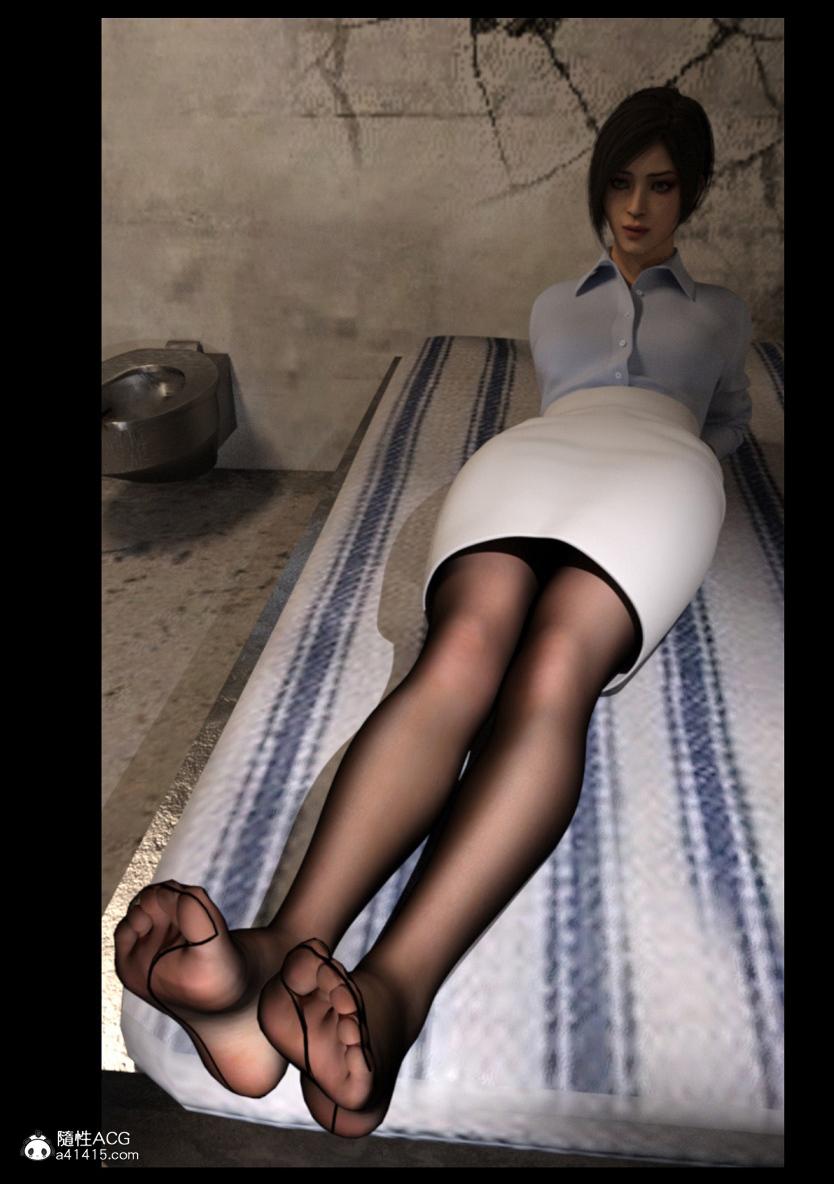 《[3D]绑架王阿姨 表姐往事[黑丝]》漫画 绑架王阿姨_4