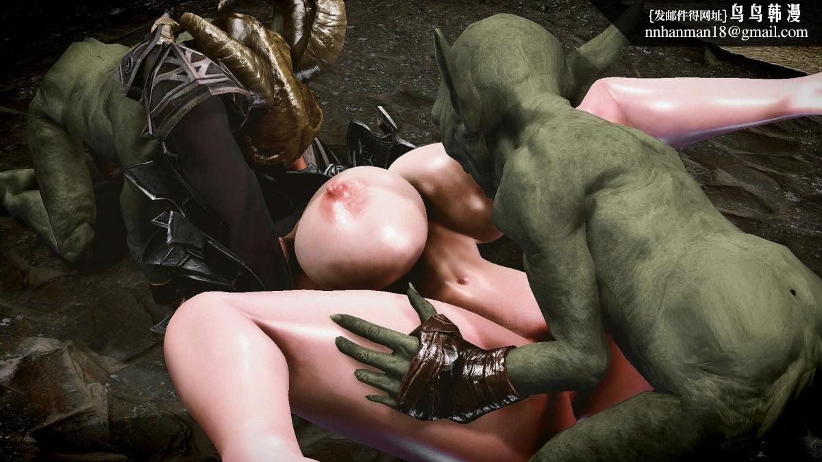 《[3D]哥布林的逆袭01》漫画 哥布林的讨伐02