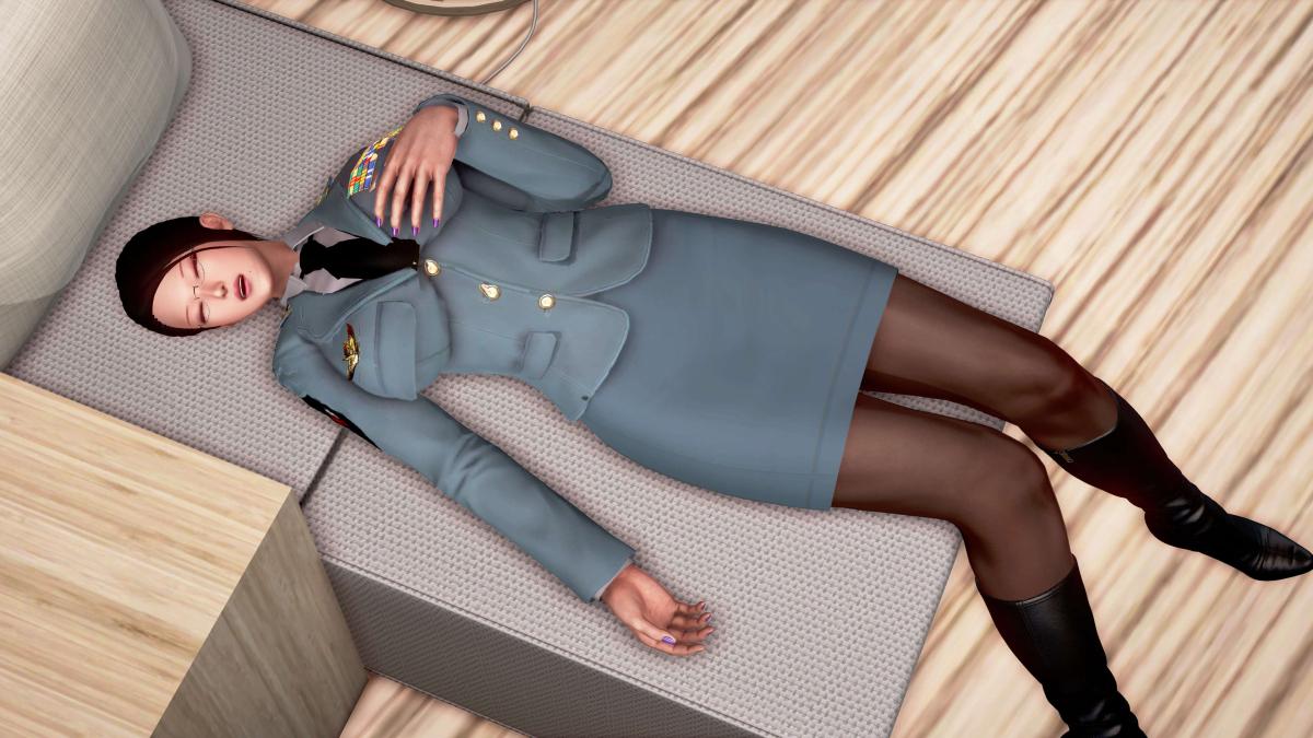 《[3D]极上美脚女警官绝望堕落》漫画 上-02