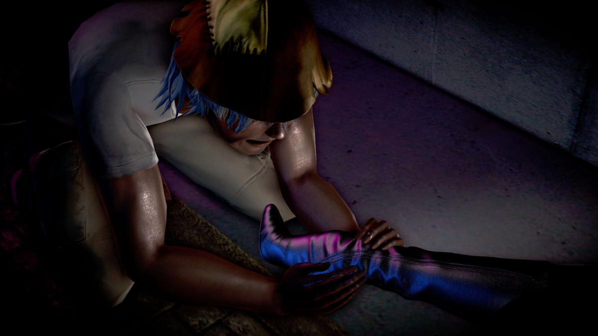 《[3D]极上美脚女警官绝望堕落》漫画 上-03