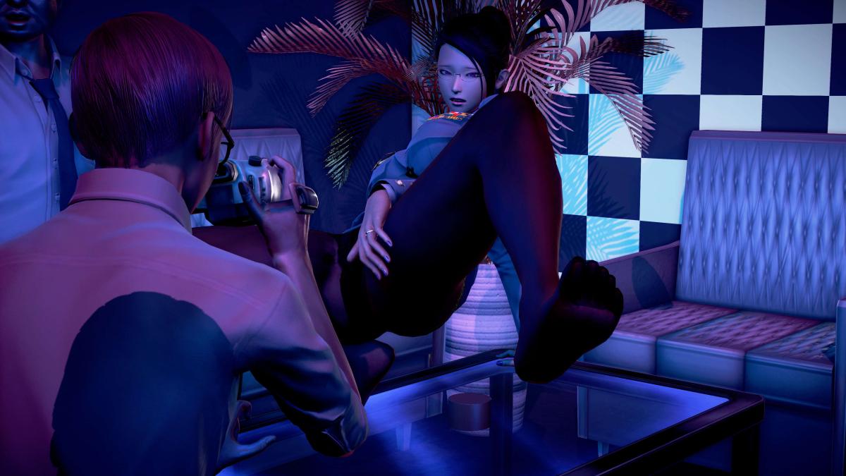 《[3D]极上美脚女警官绝望堕落》漫画 下-02