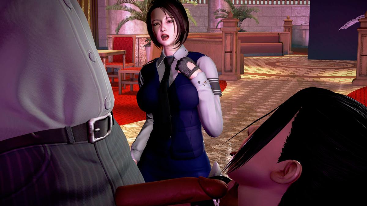 《[3D]极上美脚女警官绝望堕落》漫画 下-03