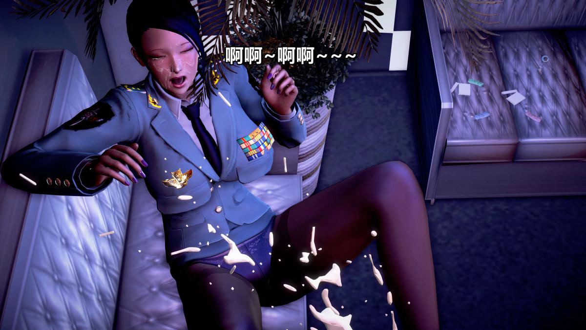 《[3D]极上美脚女警官绝望堕落》漫画 补充-01