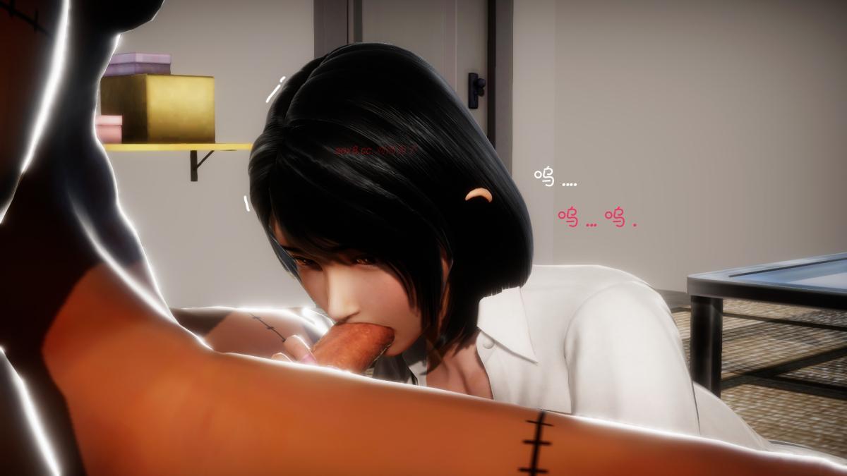 《[3D]王石的女朋友以及阿姨和闺蜜》漫画 上集