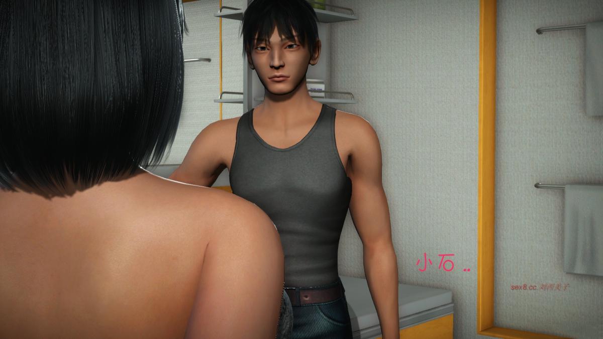 《[3D]王石的女朋友以及阿姨和闺蜜》漫画 上集