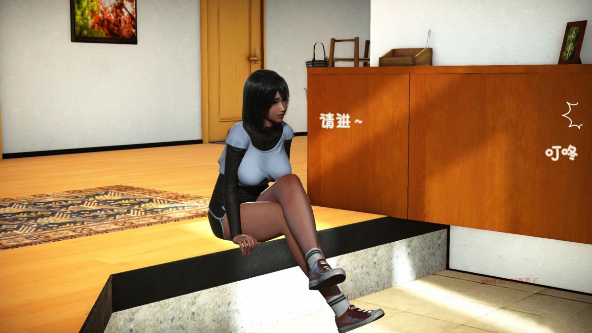 《[3D]王石的女朋友以及阿姨和闺蜜》漫画 下集
