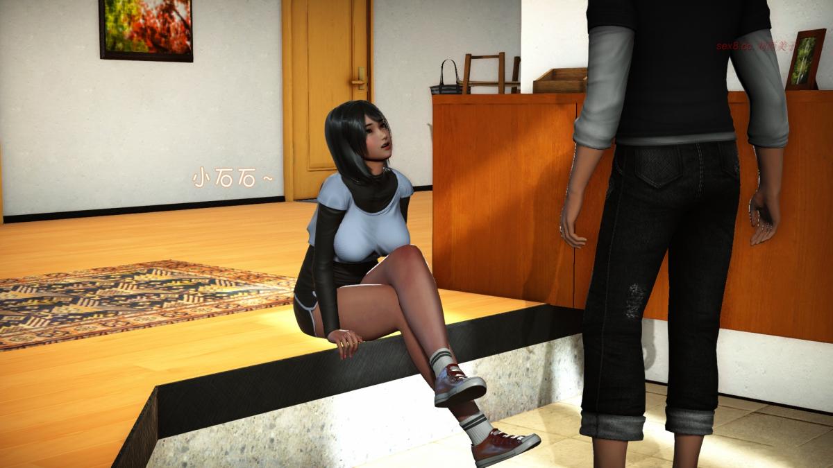 《[3D]王石的女朋友以及阿姨和闺蜜》漫画 下集