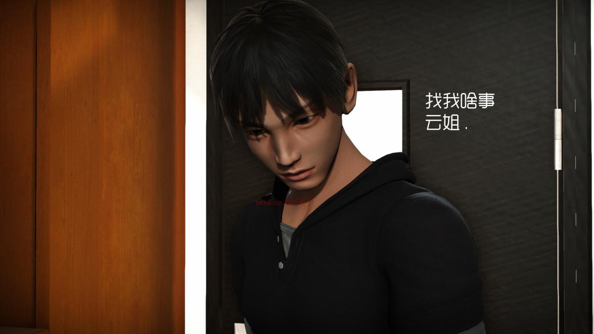 《[3D]王石的女朋友以及阿姨和闺蜜》漫画 下集