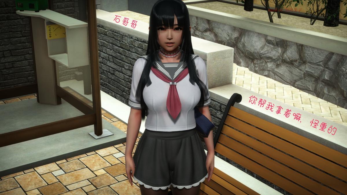 《[3D]王石的女朋友以及阿姨和闺蜜》漫画 下集
