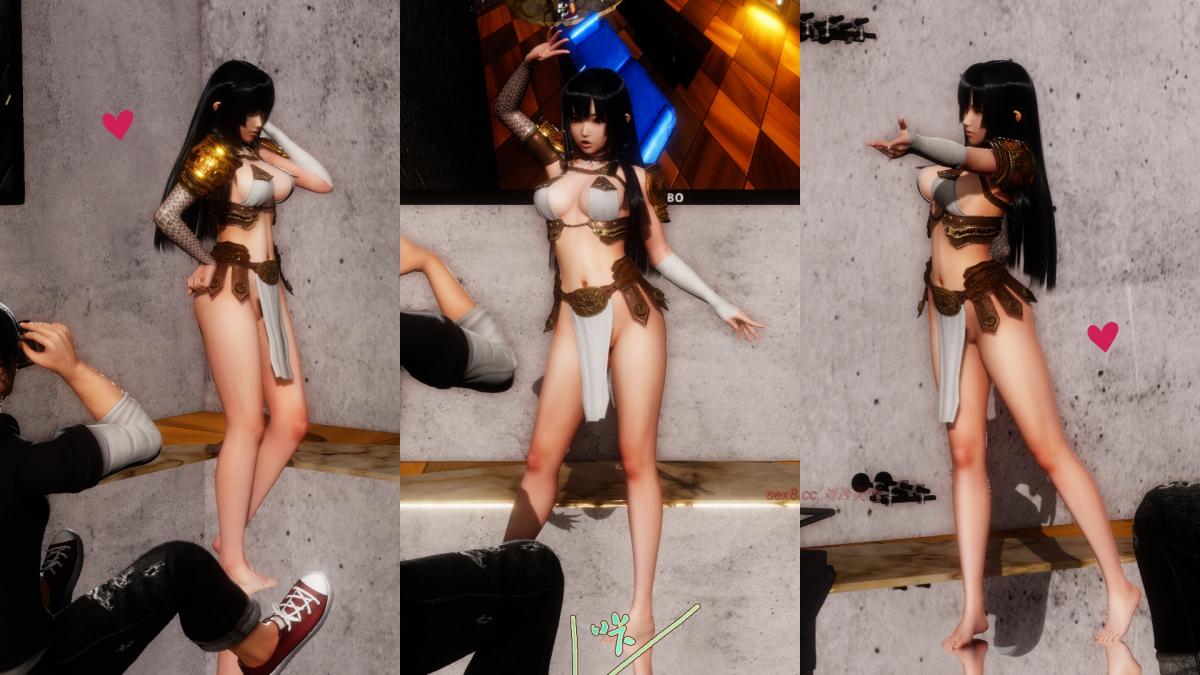 《[3D]王石的女朋友以及阿姨和闺蜜》漫画 下集