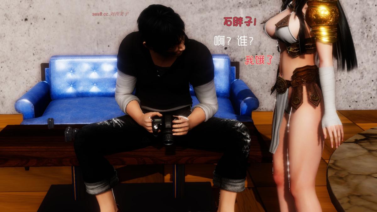 《[3D]王石的女朋友以及阿姨和闺蜜》漫画 下集
