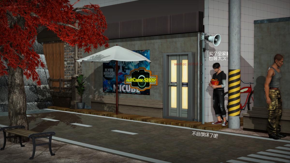 《[3D]王石的女朋友以及阿姨和闺蜜》漫画 下集