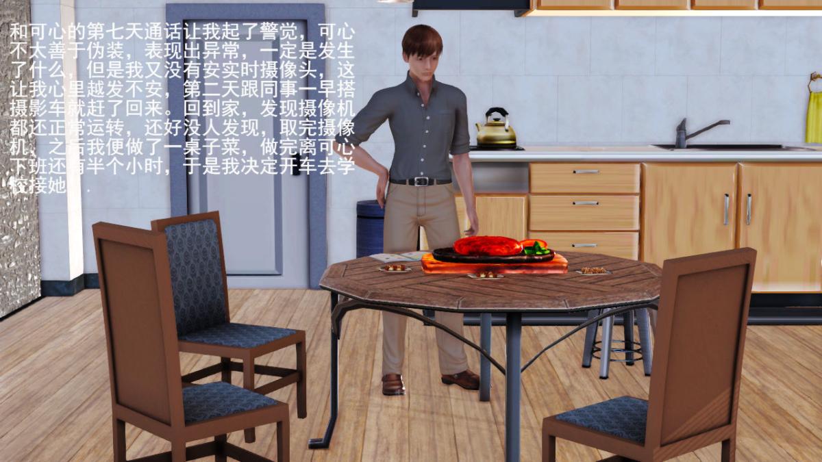 《[3D]引狼入室之收养日记》漫画 第5话