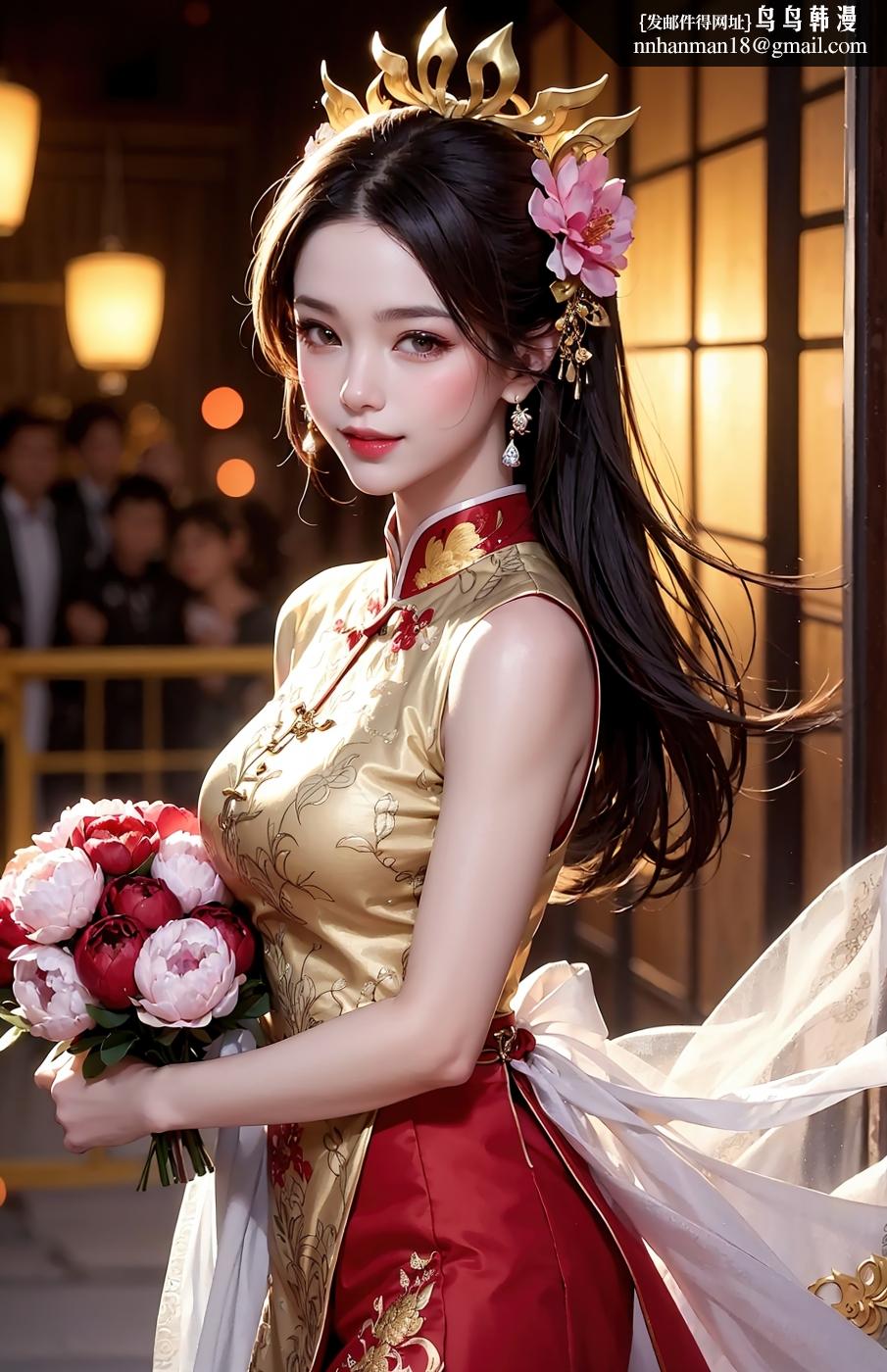 《AI大神 FANBOX 14.5g合集》漫画 FANBOX◆ 墨迹 [AI Generated]-国风-旗袍-part1