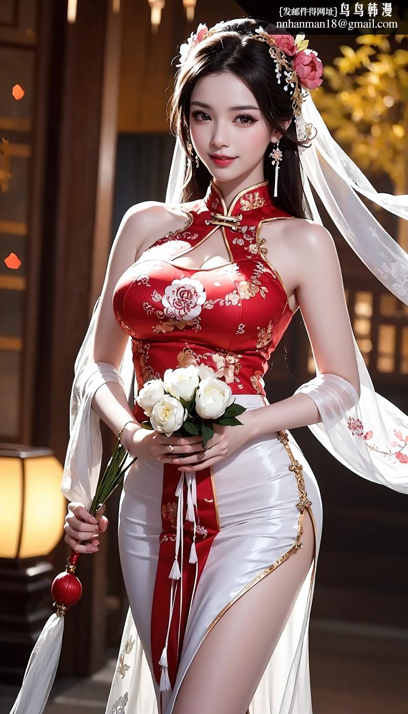 《AI大神 FANBOX 14.5g合集》漫画 FANBOX◆ 墨迹 [AI Generated]-国风-旗袍-part1