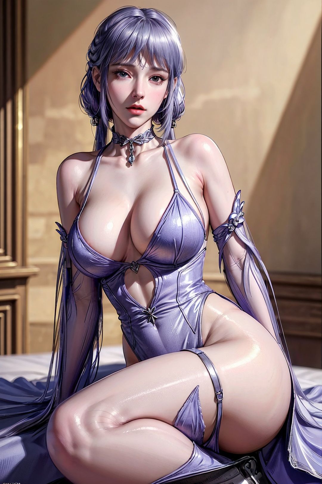 《[AI繪畫]國漫鬥羅大陸女主小舞.千仞雪.白沈香.胡列娜.波賽西.朱竹清.寧榮榮.阿銀》漫画 第10話